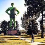 green giant statue